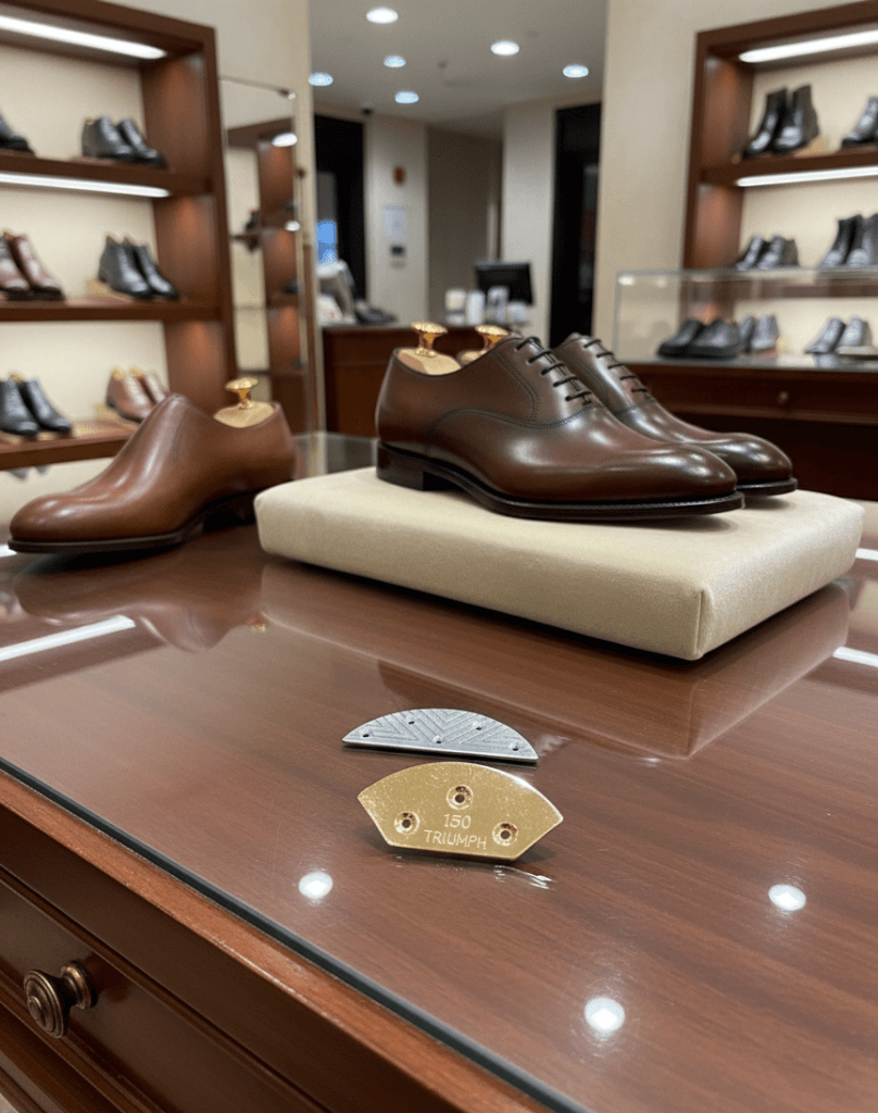 Metal Toe Tap | Men Leather Shoes Customization