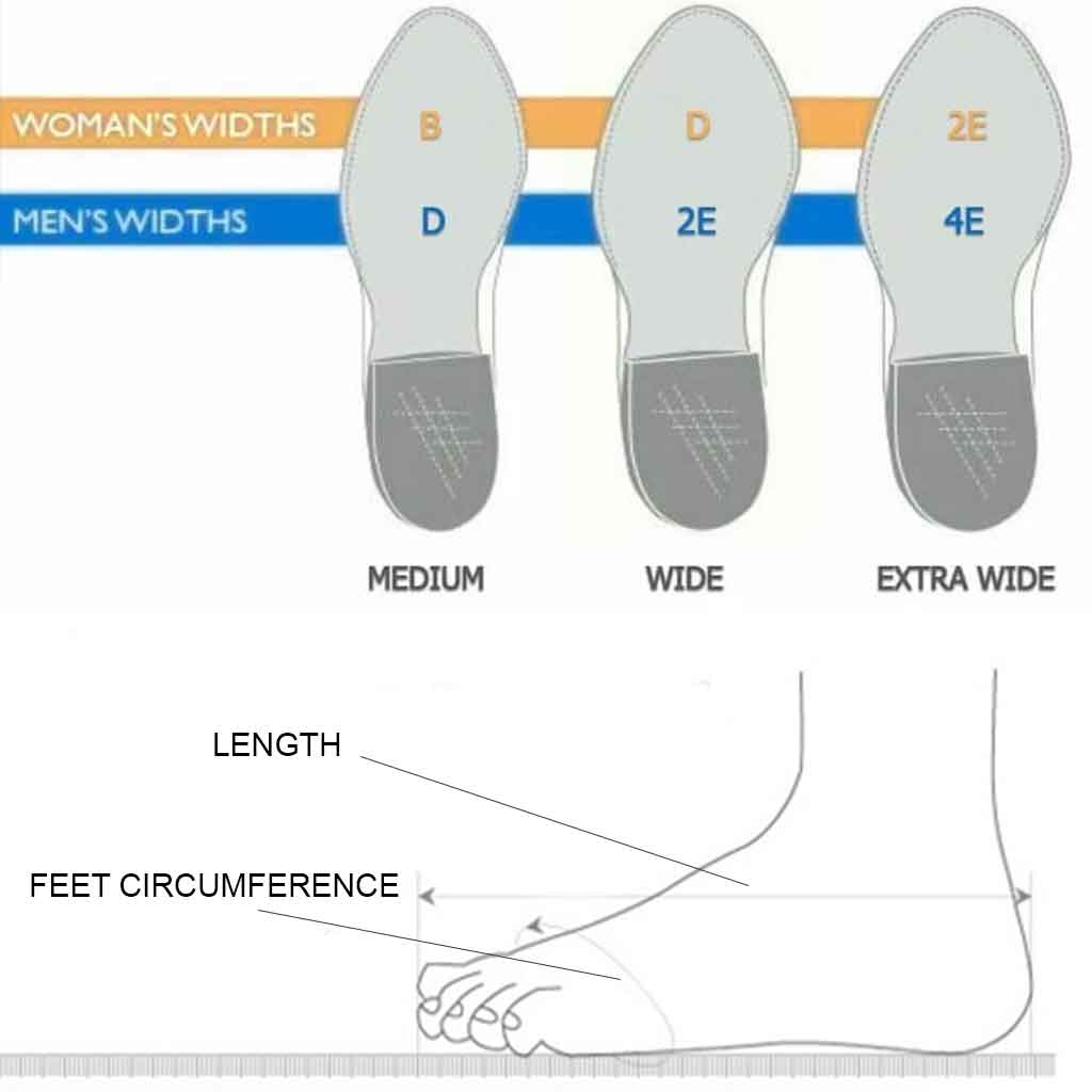 Understanding Width Fittings — Wide Shoes